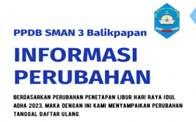 Pendaftaran Ulangan Online PPDB TP 2023-2024
